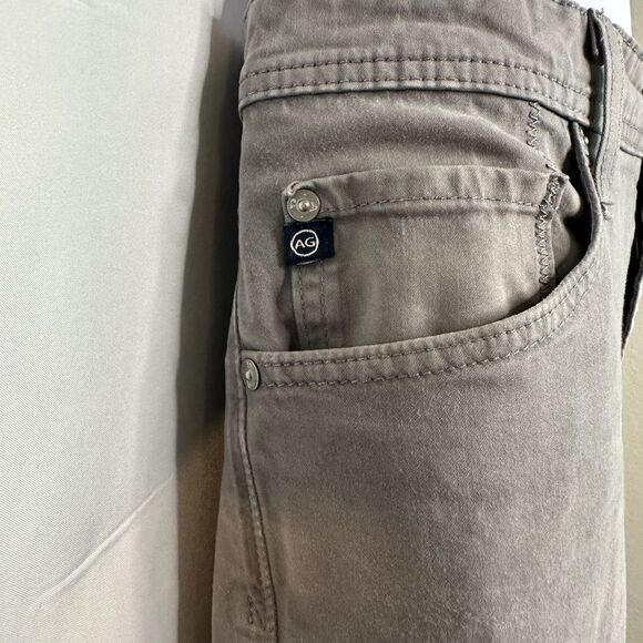 AG Adriano Goldschmied Gray The Protege Straight Leg Jeans Size 32x34 - Picture 7 of 13
